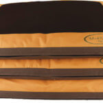 Mud River Orange Dog Beds in Three Sizes