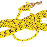 Yellow High Visibility Super Check Cord for Dogs