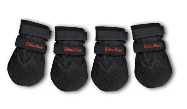 Ultra Paws Dog Boots Black
