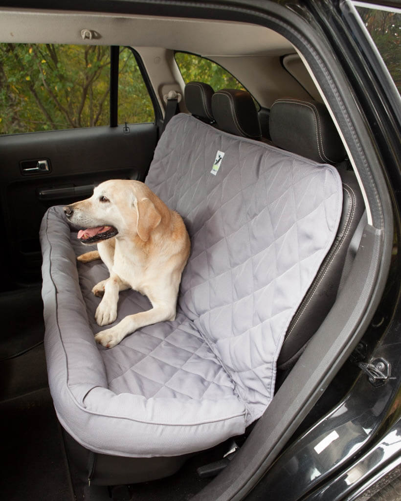 3 Dog Pet Supply Back Seat Protector With Head Rest