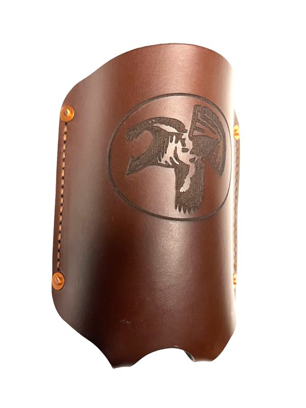 Garmin Alpha Holster with ruffed grouse engraving