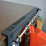 Steelhead Case Keeper with cases hanging
