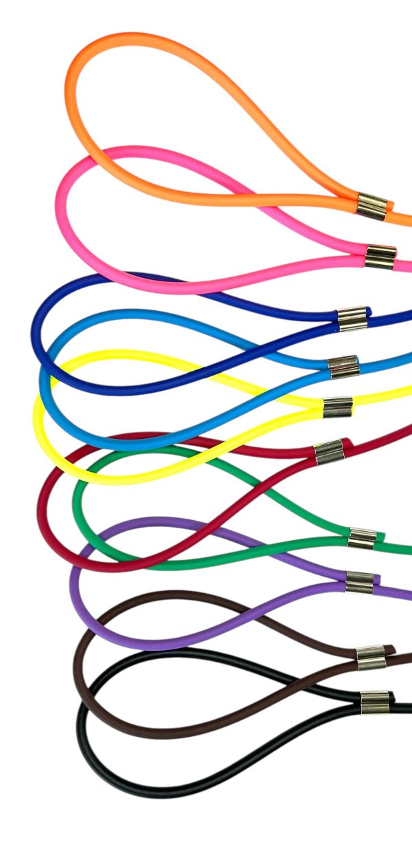 Round BioThane Slip Lead Handles