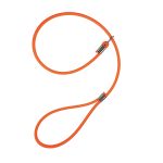 Orange Round BioThane Handler's Slip Lead - Orange