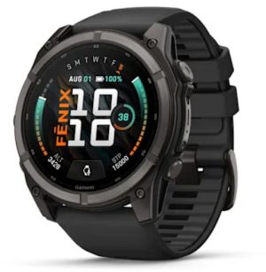 Garmin fenix 9 GPS Smartwatch: Dog Tracking Compatible - Main